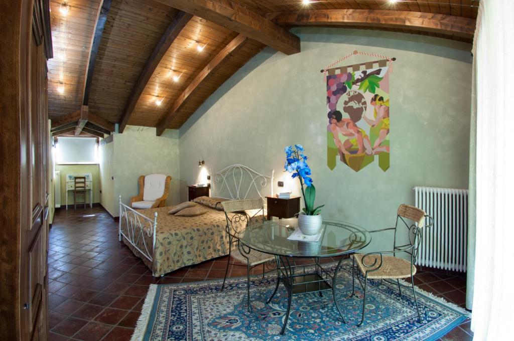 Trattoria Del Bivio Guest House Cerretto Langhe Rom bilde